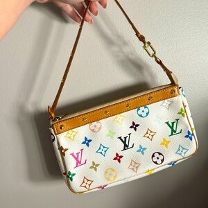 SOLD💔LV Takashi Murakami Multicolor Pochette